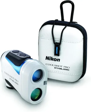 Nikon Coolshot Pro Stabilized Golf Rangefinder with Exclusive Deluxe Hard Shell Case, Green
