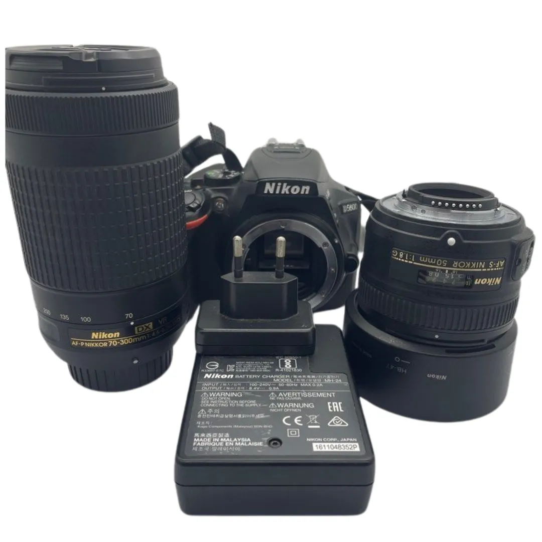 Nikon D5600 24.2MP DSLR Camera with 2 Lens