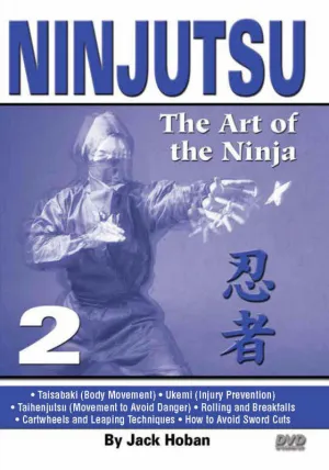 Ninjutsu Art of Ninja #2 Taisabaki, Ukemi, Taihenjutsu, breakfalls DVD Jack Hoba
