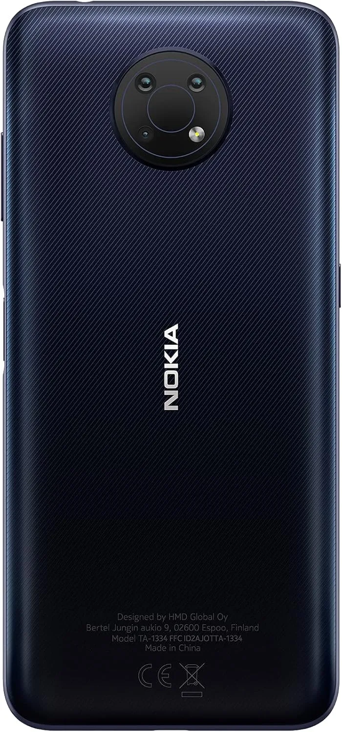 Nokia G10 | Android 11 | Unlocked Smartphone | 3-Day Battery | Dual SIM | US Version | 3/32GB | 6.52-Inch Screen | 13MP Triple Camera | Polar Night