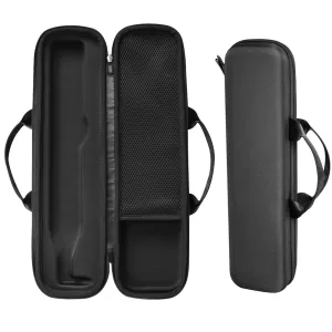 NUHFUFA Portable Travel Storage Case Compatible with Airstrait HT01 Hair Dryer Straightener, Hard Shell Carrying Bag Accessories for Straightener, Shockproof Anti-Scratch Protective Holder Bag