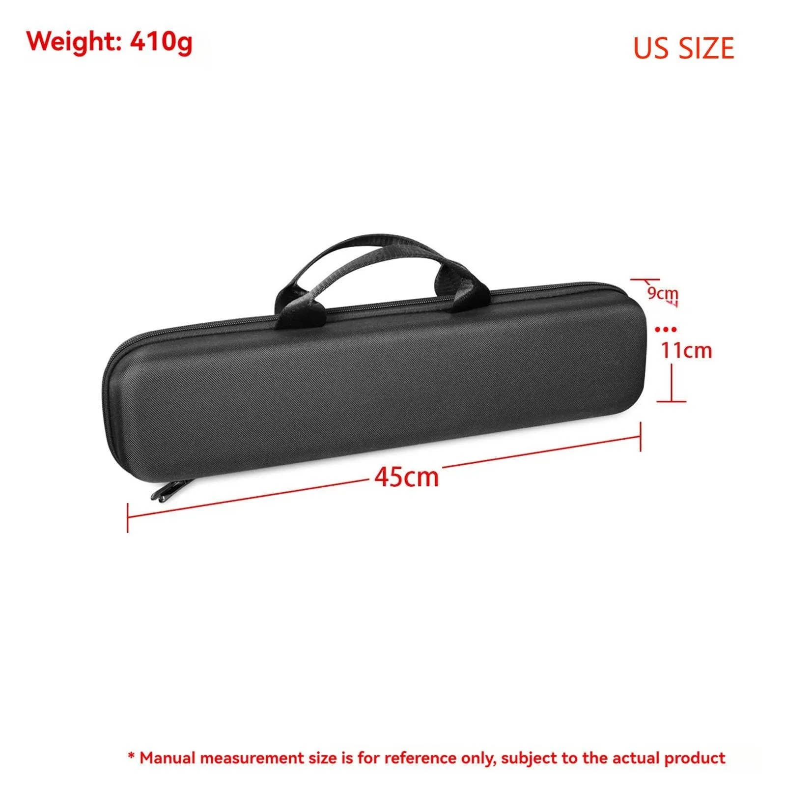 NUHFUFA Portable Travel Storage Case Compatible with Airstrait HT01 Hair Dryer Straightener, Hard Shell Carrying Bag Accessories for Straightener, Shockproof Anti-Scratch Protective Holder Bag