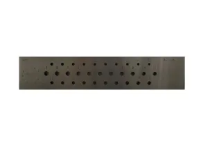 Omo Italy Round Drawplate: 6mm to 3mm - 31 Precise Holes