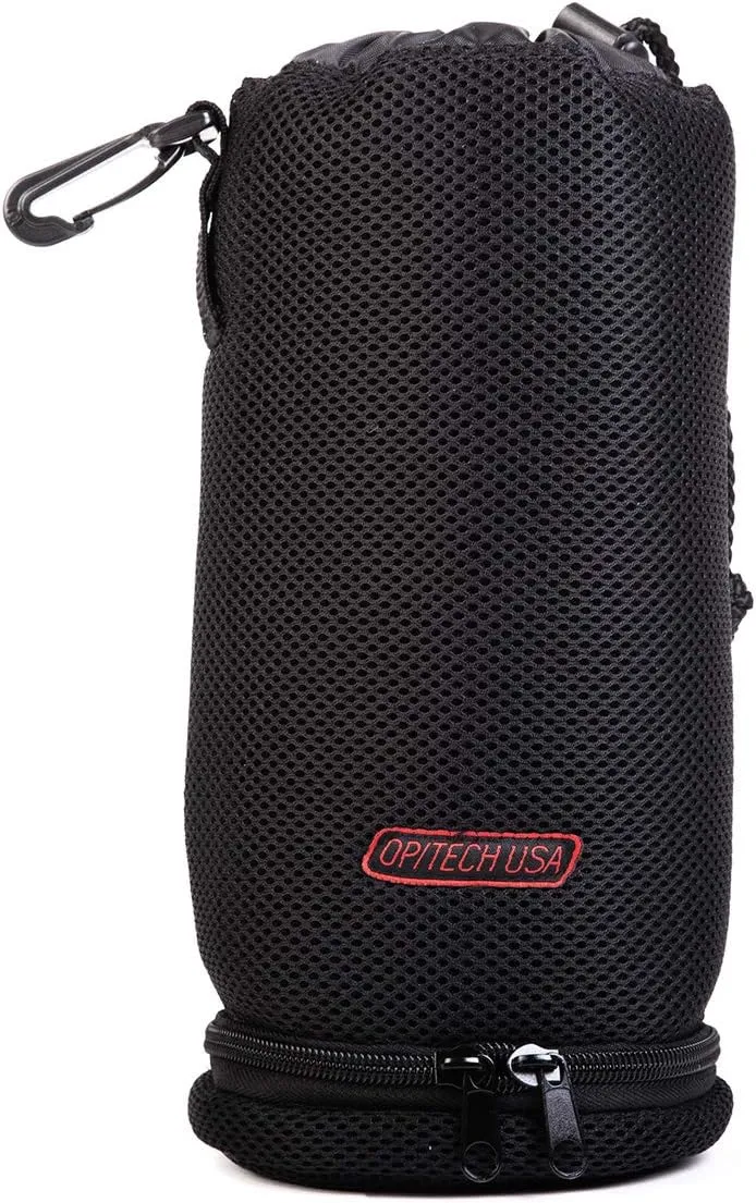 OP/TECH USA Lens/Filter Pouch - Large, 0501132 Black