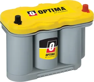 OPTIMA Batteries High Performance D27F YellowTop Dual Purpose Sealed AGM Car, Truck and SUV Battery, 830 CCA, Maintenance Free, Versitile Mounting