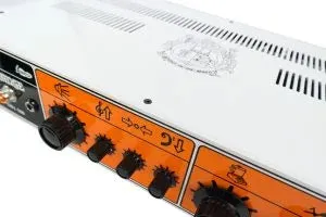 Orange OB1-300 300w Solid state rack-mountable bass amp head with footswitchable gain, direct and line outputs