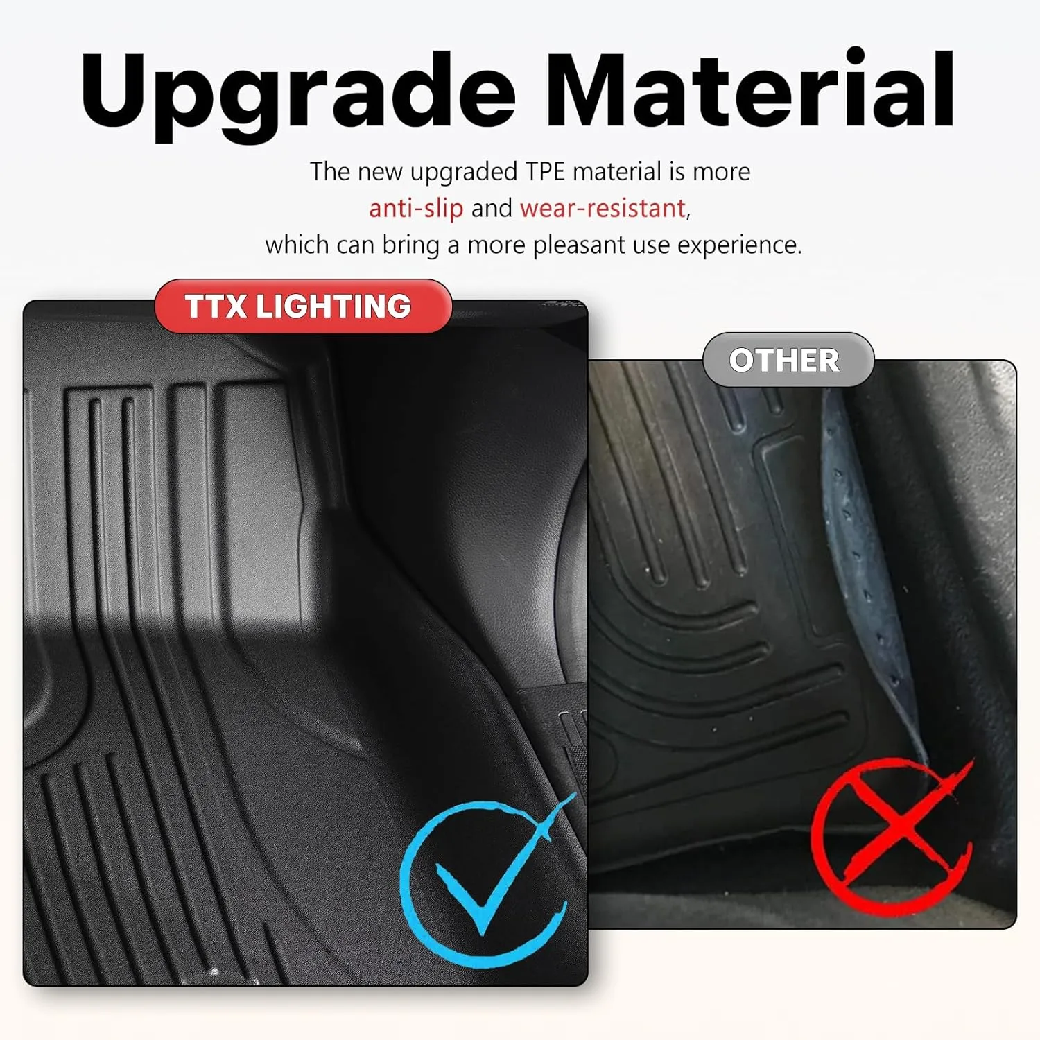 Original 2024 2025 Trax Floor Mats & Cargo Liner for Chevy Trax All Models - Custom Fit Trunk Mat - All Weather Car Mats for Chevrolet Trax 2024 2025 Accessories 1st & 2rd Row Mat