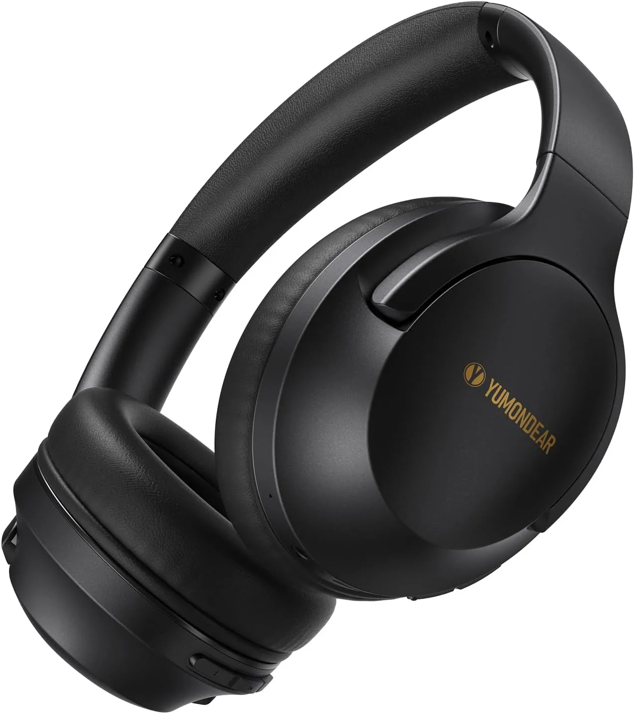 Over Ear Headphones Wireless 80H Playtime, Bluetooth Headphones Over Ear with 3 EQ Modes, Built-in ENC Mic,Deep Bass, HiFi Stereo Foldable 5.4 Bluetooth Headset for Phone PC Travel Gym Workout Office