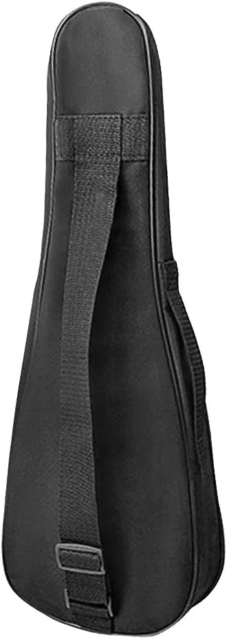 Oxford 21 Inch Padded Acoustic Guitar Backpack Water-Resistant Thick Gig Bag Soft Cover Black Electric Guitar Gear Bag Kids Guitar Travel Case Dual Adjustable Shoulder Strap Bag with Zipper