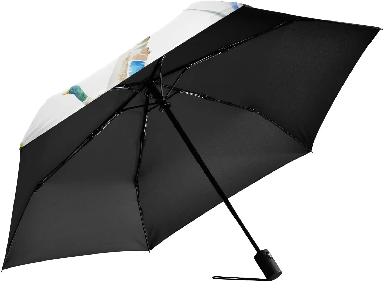 Oyihfvs Automatic Windproof Waterproof Umbrella, Folding Umbrella Reinforced Portable Compact UV Protection Sun rain Auto Open/Close