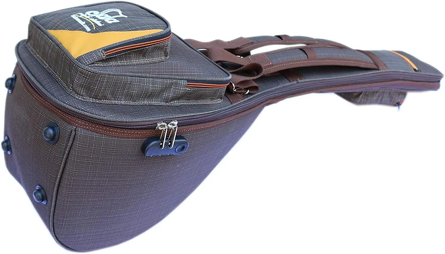 Padded Waterproof Turkish Baglama Saz String Instrument Gig Bag Case SAFE-307 (Long Neck)