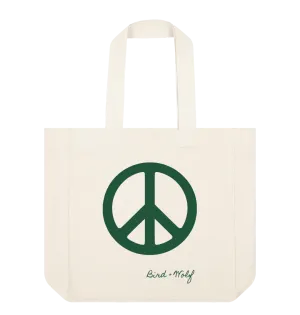 Peace Sign Everything Bag (Green)