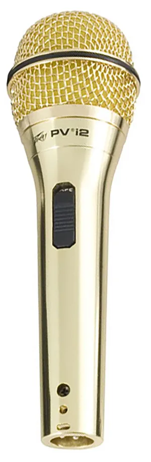 Peavey PVi2 Microphone Cardioid XLR - Gold Finish