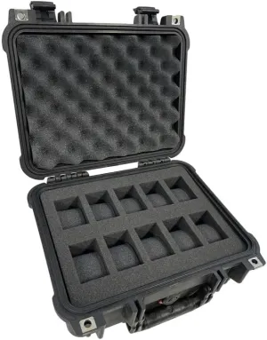 Pelican Case 1400 Custom Foam Insert for 10 Watches (FOAM ONLY)