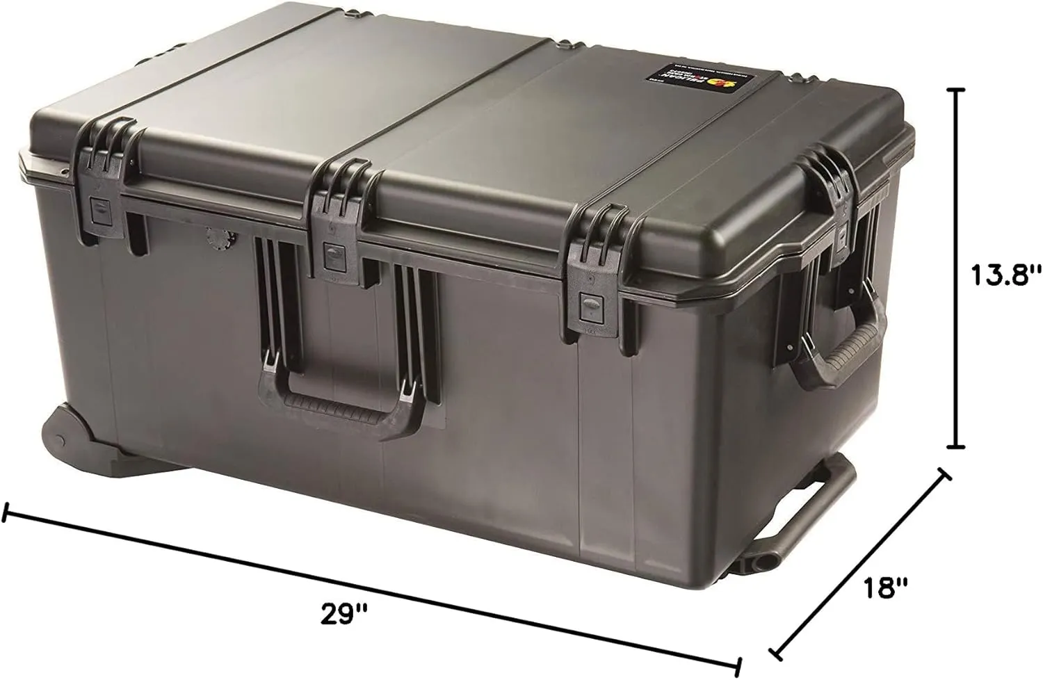 Pelican Storm iM2975 Case No Foam - For Camera, Drone, Equipment, Gear, Pistol, Overlanding, and More (Black)