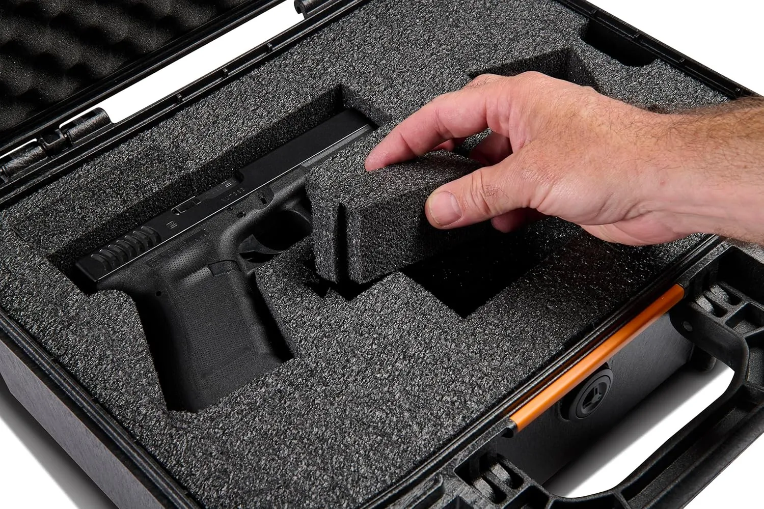 Pelican Vault Pistol Case (Custom Case Pre-Cut Foam)