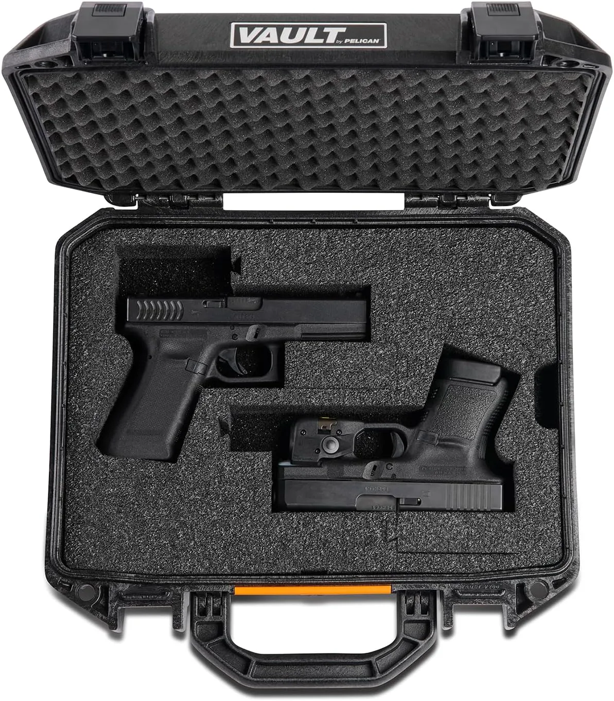 Pelican Vault Pistol Case (Custom Case Pre-Cut Foam)