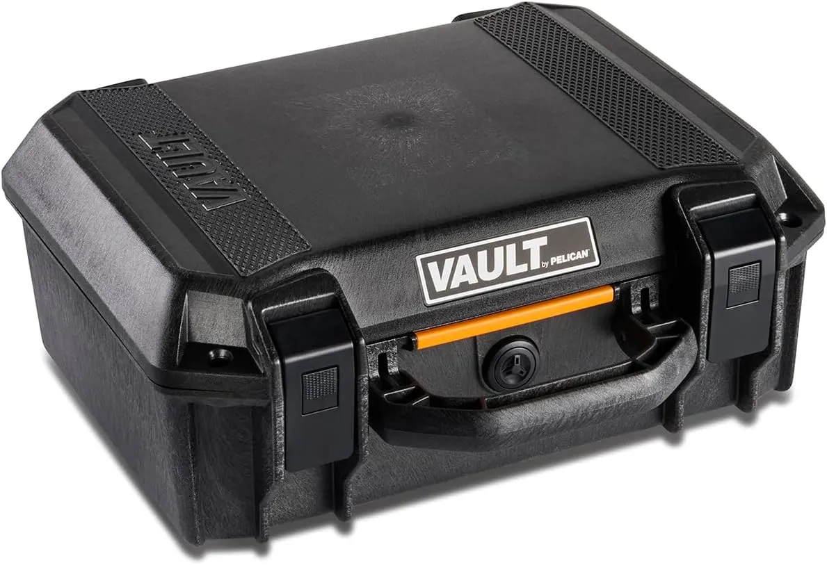 Pelican Vault Pistol Case (Custom Case Pre-Cut Foam)