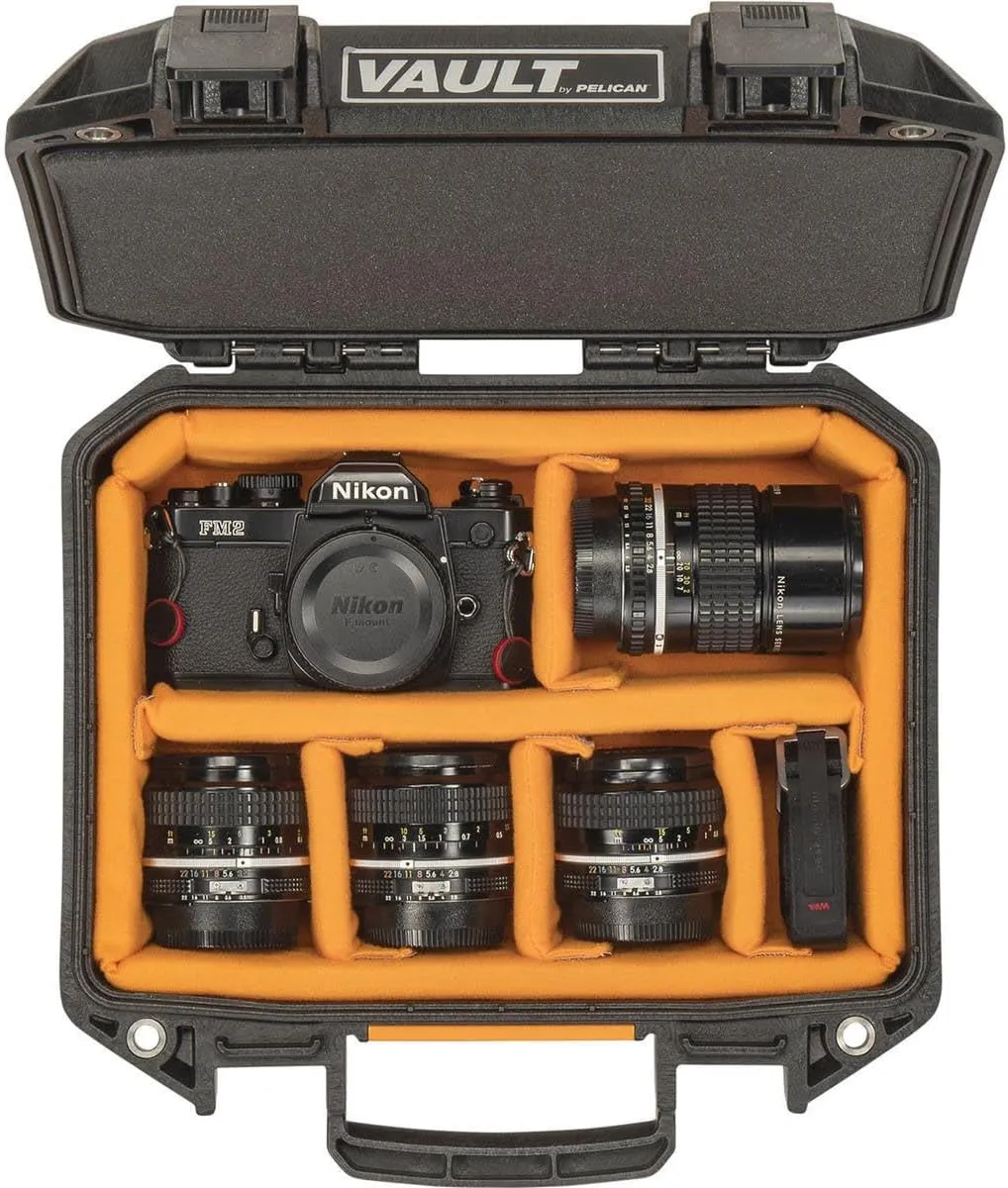 Pelican Vault V100 Hard Case (Camera, Pistol, Gear, Equipment)