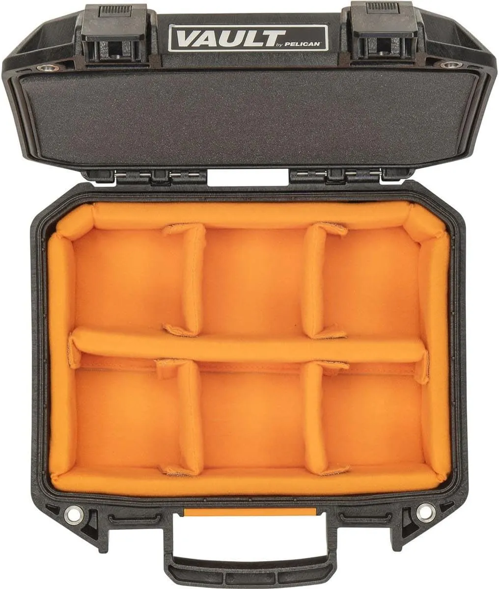 Pelican Vault V100 Hard Case (Camera, Pistol, Gear, Equipment)