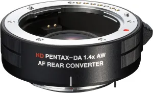Pentax HD DA AF 1.4x AW - Adaptador para objetivo fotográfico (Black, smc PENTAX-DA 12-24mmF4ED AL[IF] smc PENTAX-DA 16-50mmF2.8ED AL[IF] SDM)