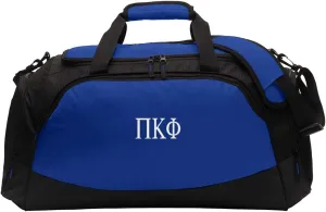 Pi Kappa Phi Active Duffel - Pi Kapp Travel Bag (Large 15"H x 29"S x 13"D, Royal)