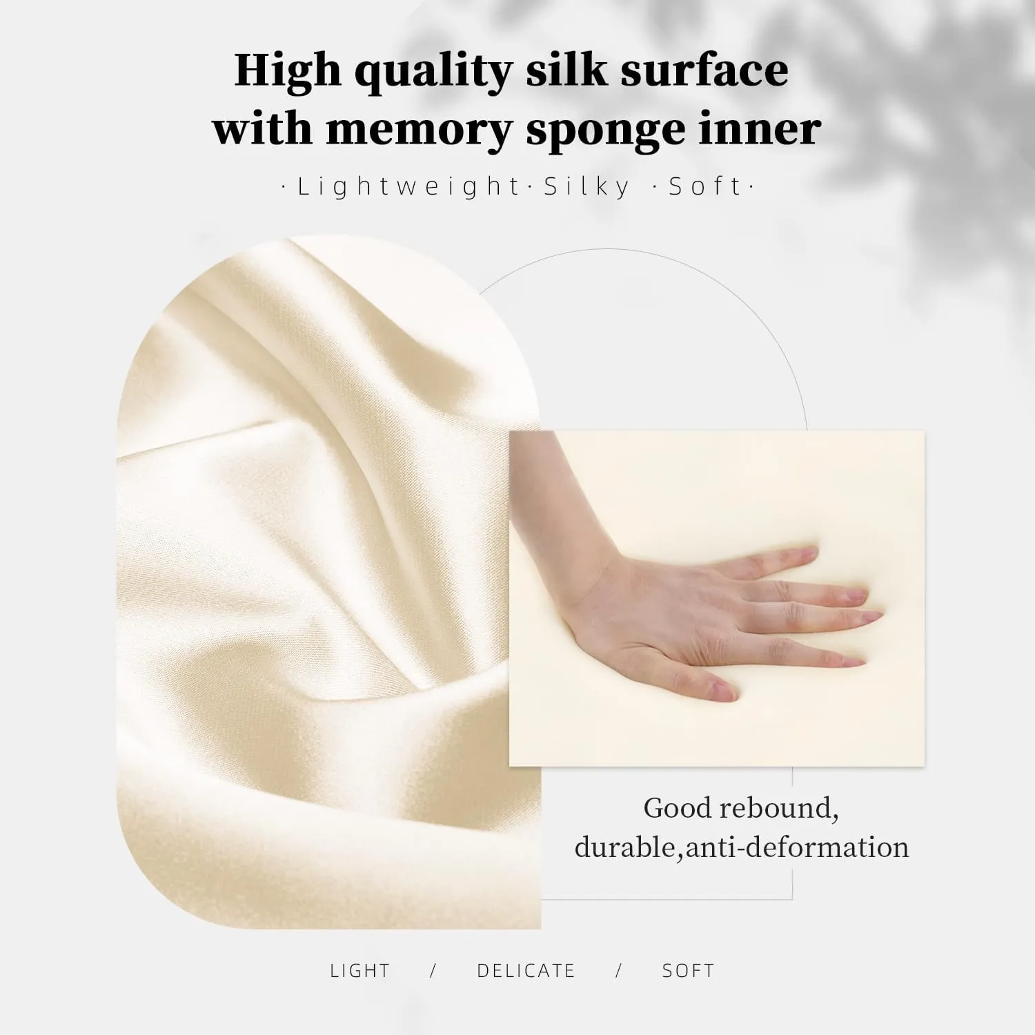 Pillow Inserts for Evelyne TPM, Purse Pillow Compatible with Evelyne 16, Soft Memory Foam Pillow to Keep Shape without Overfull (Craie, EvelyneTPM)
