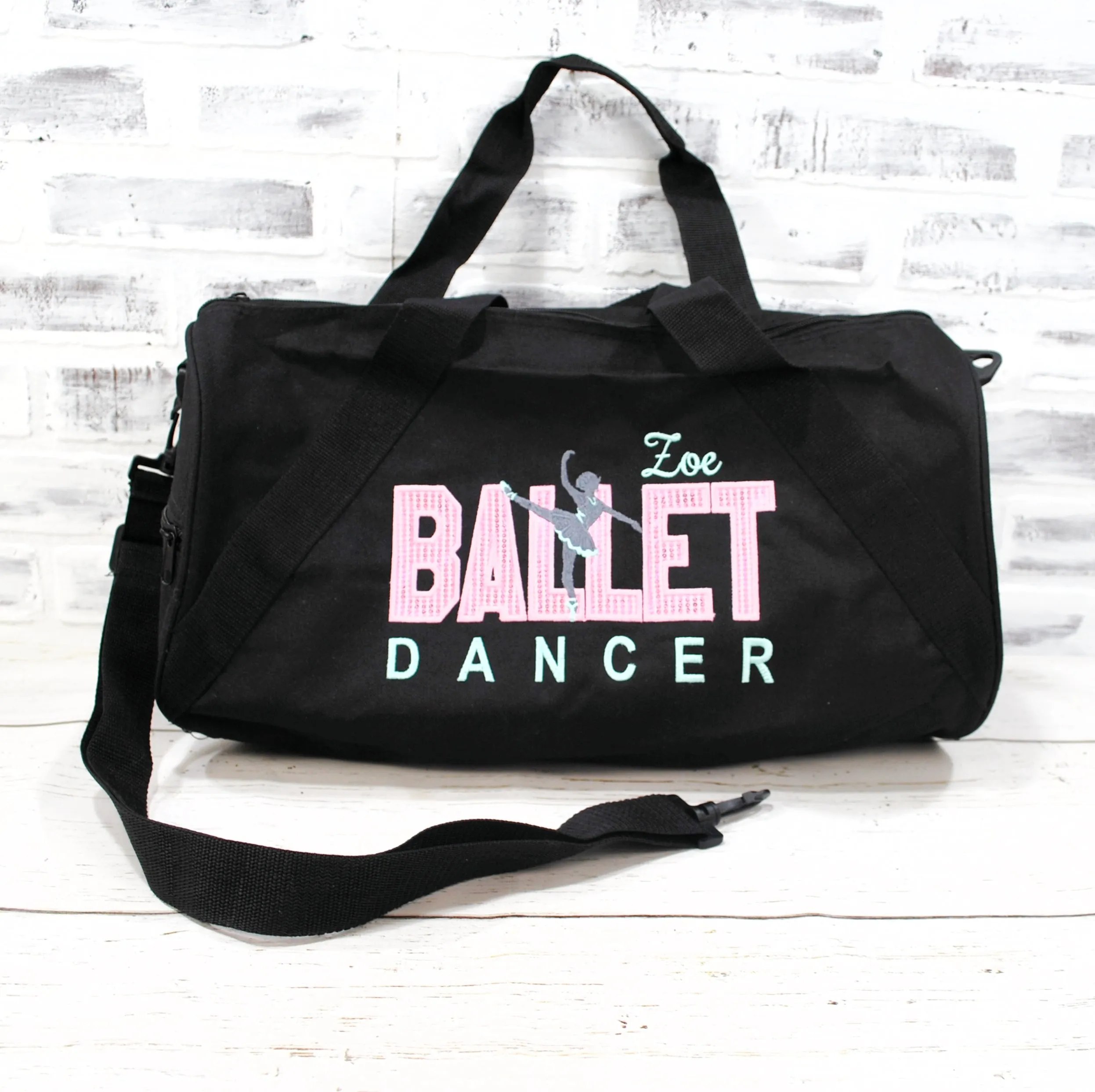 Pink Ballet Dance Tote or Duffle Bag