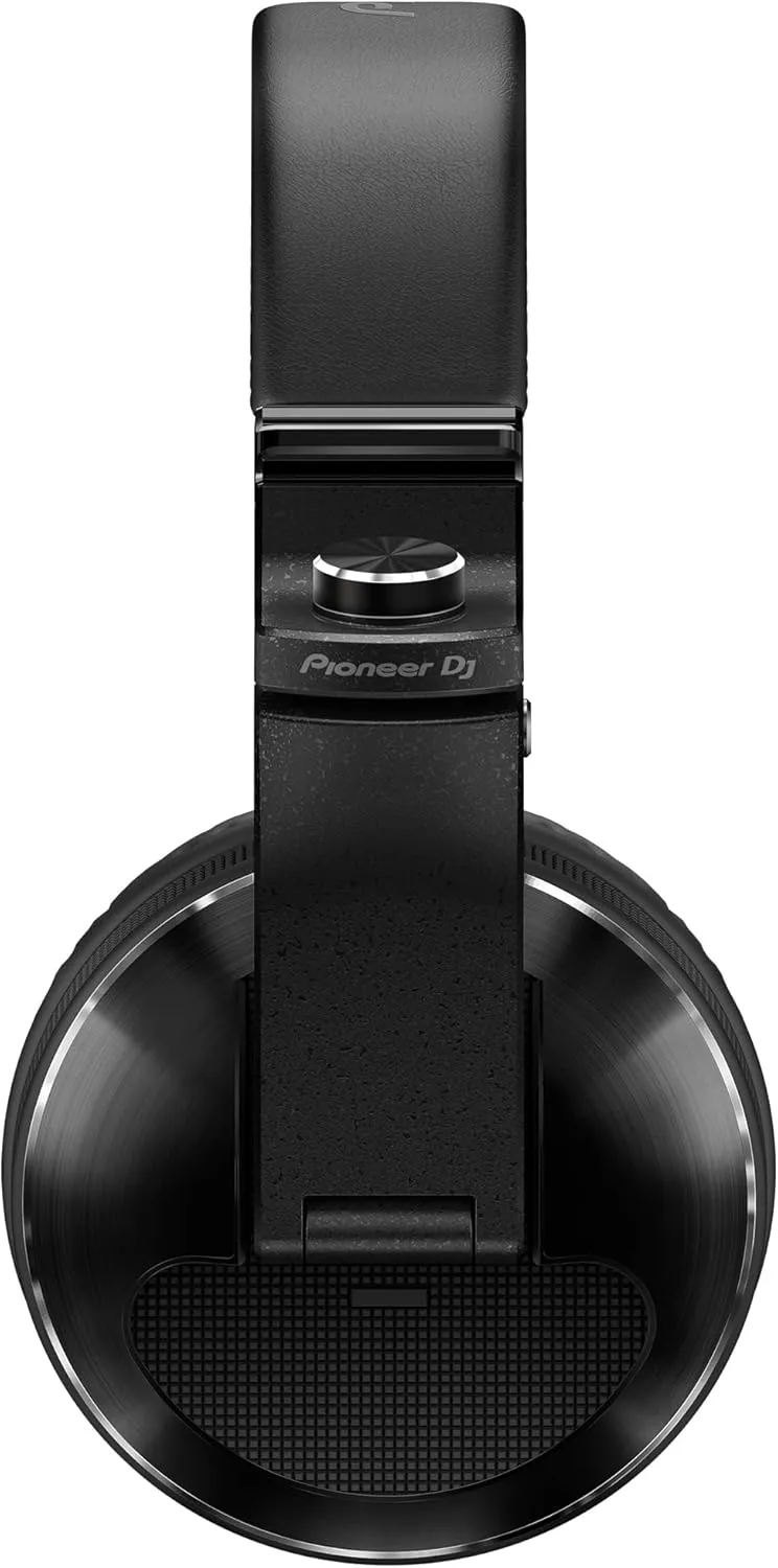 Pioneer DJ HDJ-X10 Flagship Over-Ear DJ Headphones - Black Bundle with Case, Stand, and Austin Bazaar Polishing Cloth