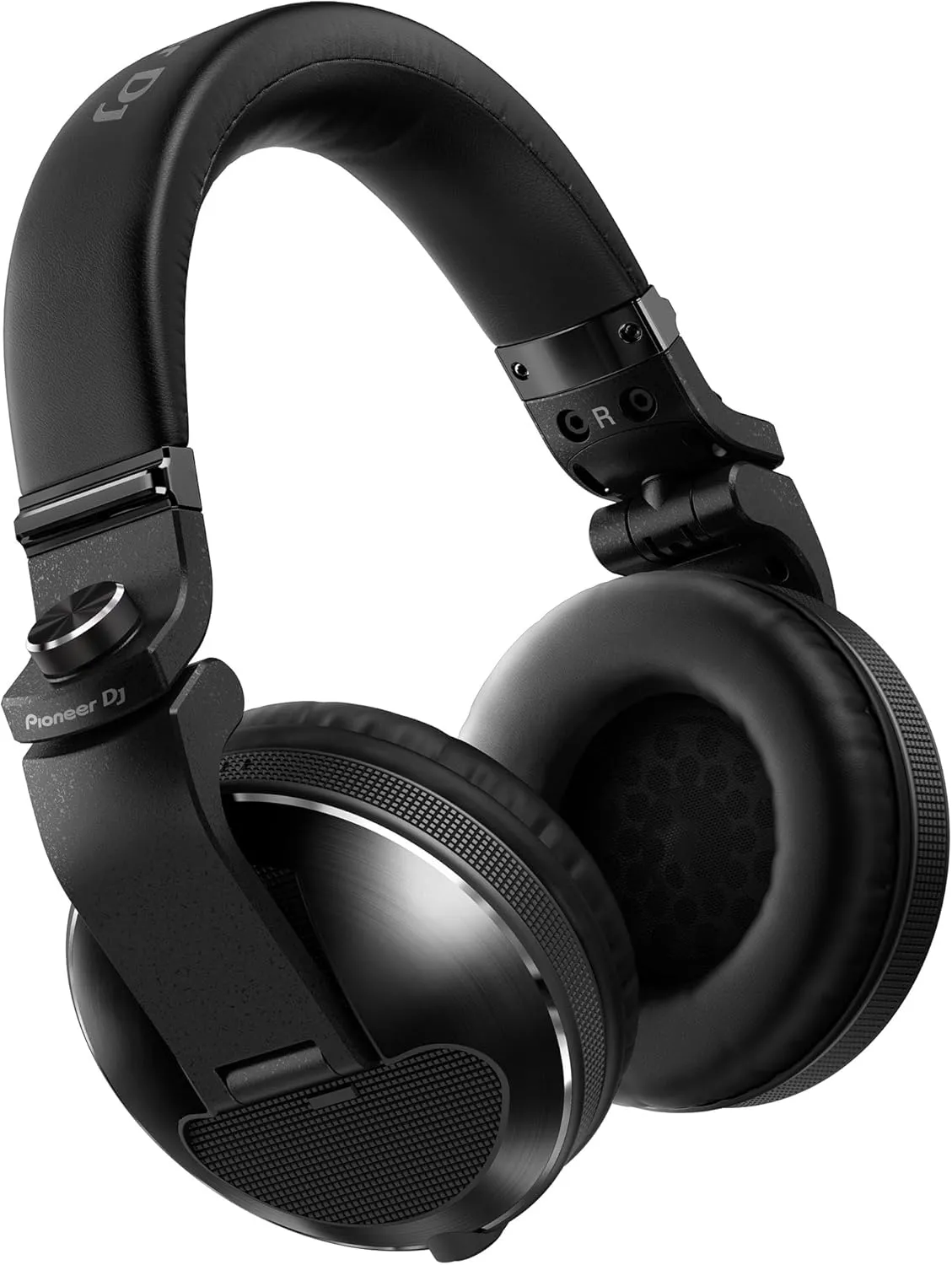 Pioneer DJ HDJ-X10 Flagship Over-Ear DJ Headphones - Black Bundle with Case, Stand, and Austin Bazaar Polishing Cloth