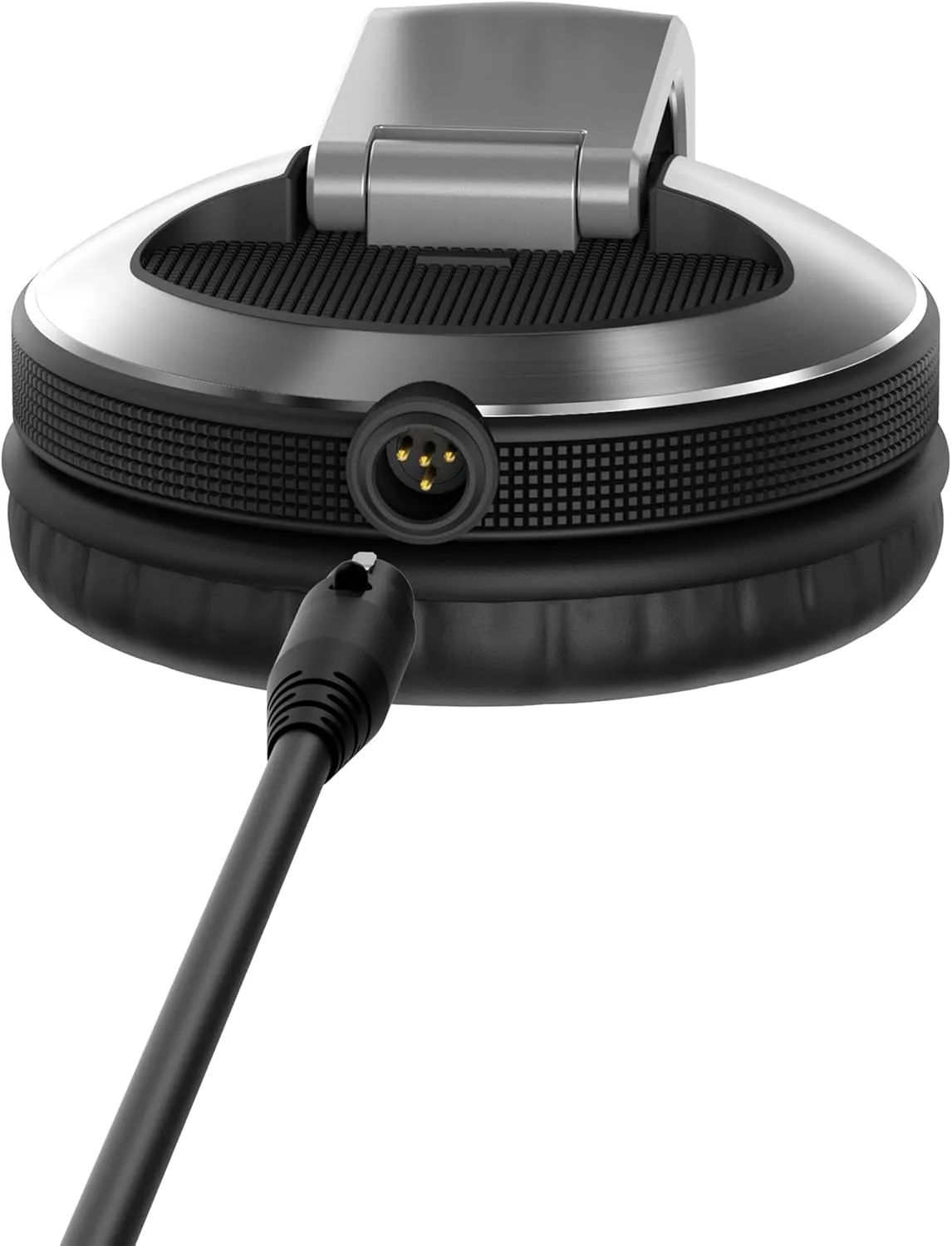 Pioneer DJ HDJ-X10 Flagship Over-Ear DJ Headphones - Black Bundle with Case, Stand, and Austin Bazaar Polishing Cloth