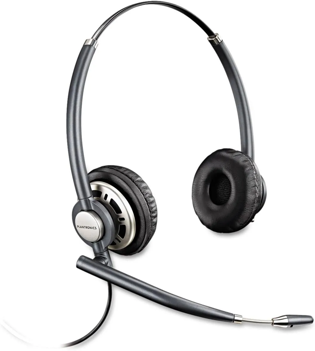 Plantronics - 78714101 EncorePro 720 Noise Canceling Wired USB Headset (78714-101),Black