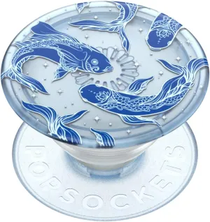 PopSockets Plant-Based Phone Grip with Expanding Kickstand, Eco-Friendly - Comic Koi
