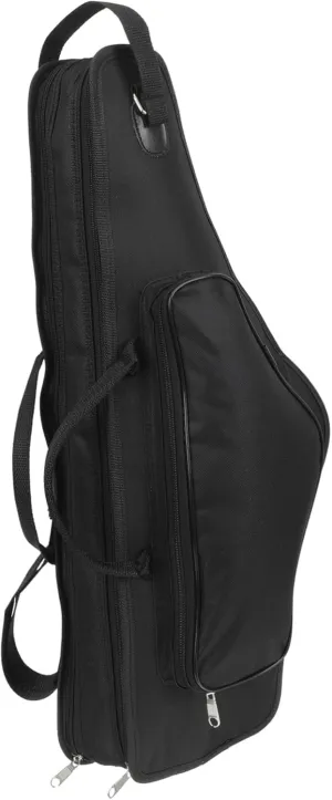 Portable Alto Saxophone Case Shockproof Storage Bag with Handle Shoulder Strap Durable Cloth Material Capacity Design for Safe Instrument Transport