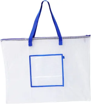 Portable Art Portfolio Bag Poster Bulletin Storage Case Zipper Carrying Straps Pvc