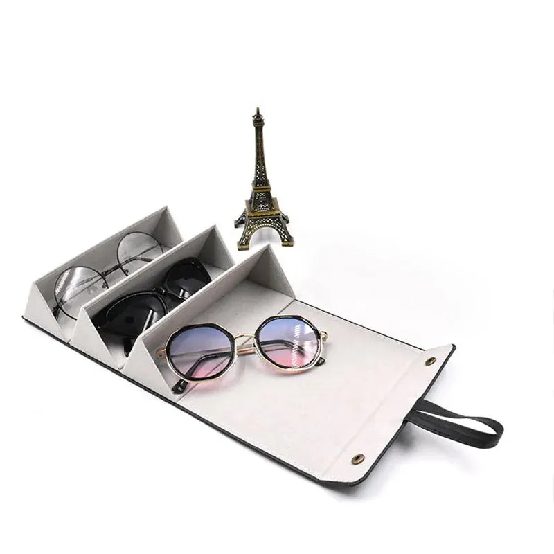Portable Multi-Slot Glasses Organizer