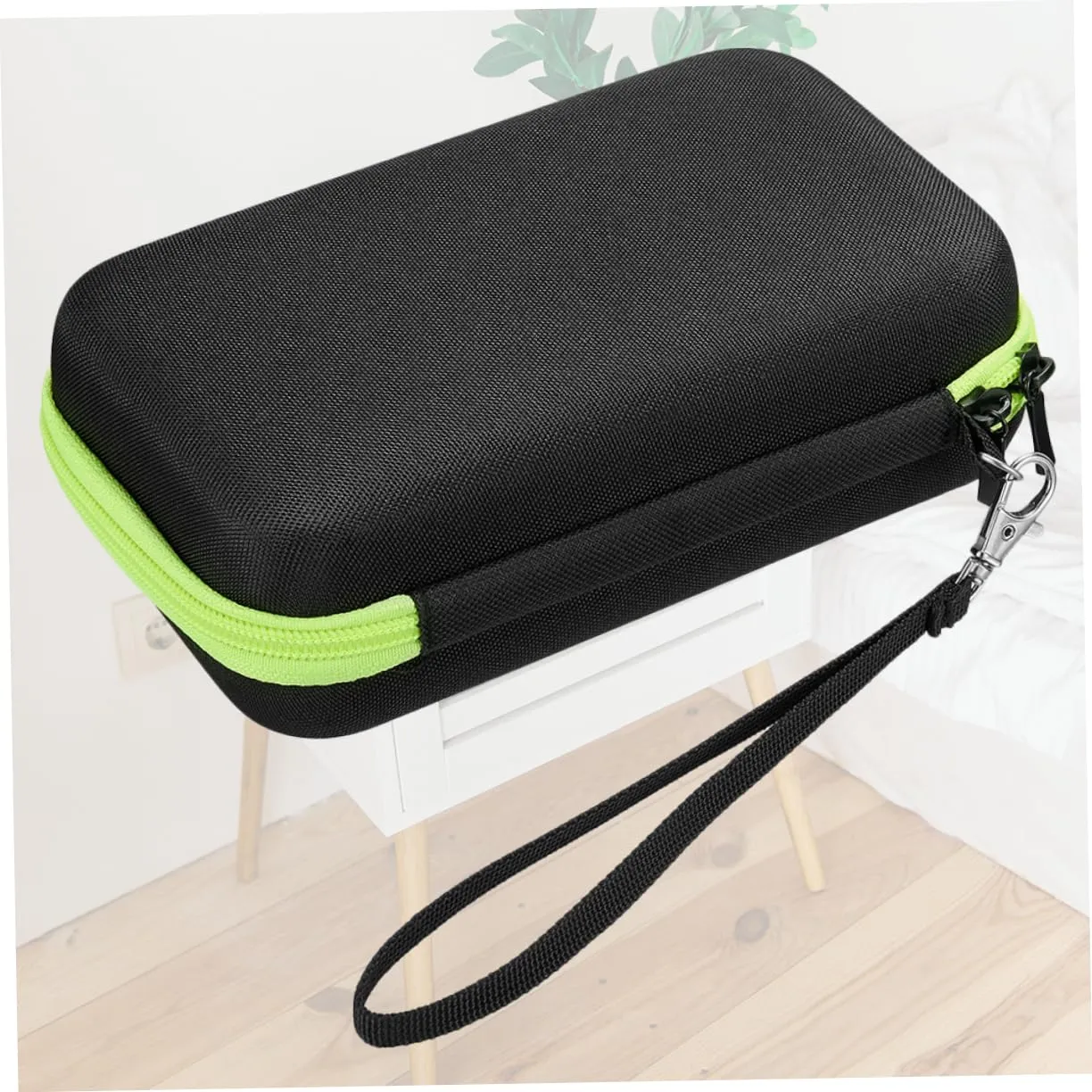 Portable Non Storage Bag Shockproof Protective Case Lanyard Bag Zipper Travel Organizer