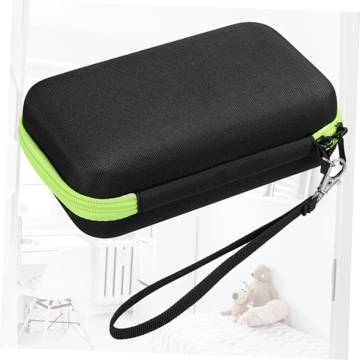 Portable Non Storage Bag Shockproof Protective Case Lanyard Bag Zipper Travel Organizer