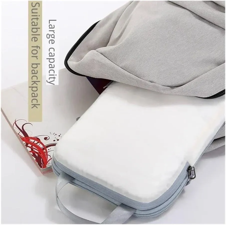 Portable Travel Compression Packing Cubes Bag Clothes Organizers Waterproof Luggage Storage Cases Drawer Bags Storage Organizer(Pink M,1PSC)