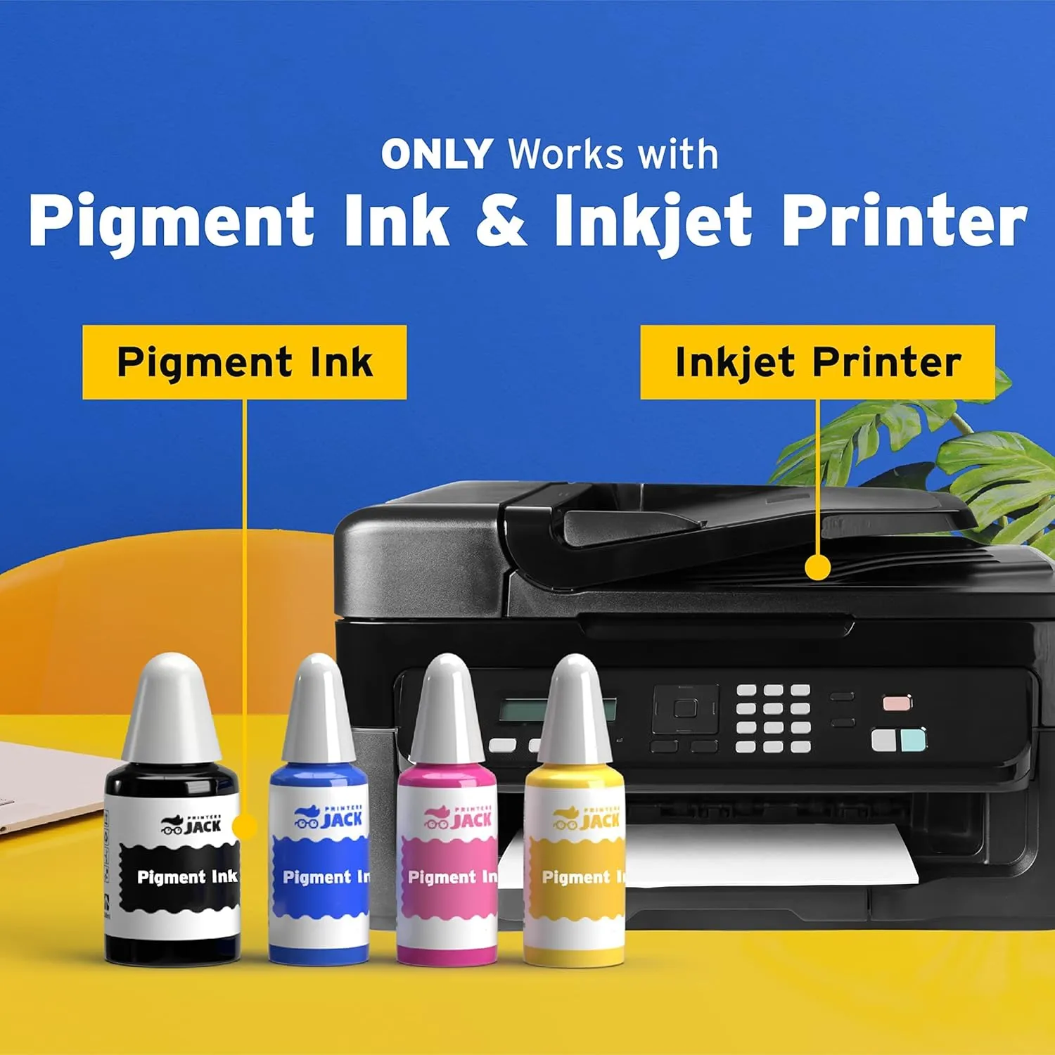 Printers Jack Iron-On Heat Transfer Paper for White and Light Fabric, 20 Pack 8.3x11.7 inch T-Shirt Transfer Paper for Any Inkjet Printer, Long Lasting Printing Transfer Paper for Heat Press