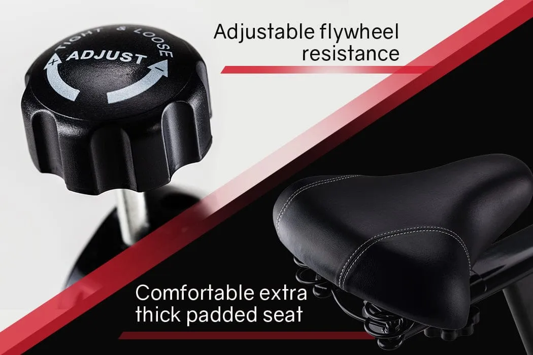 PROFLEX Commercial Spin Bike - Red [ONLINE ONLY]