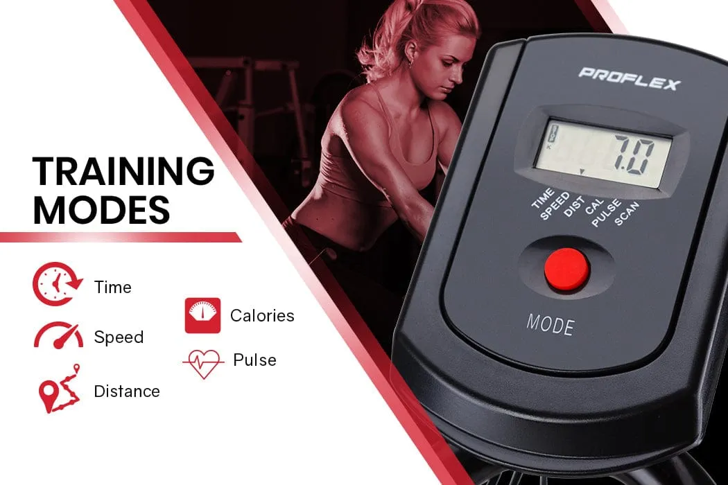 PROFLEX Commercial Spin Bike - Red [ONLINE ONLY]