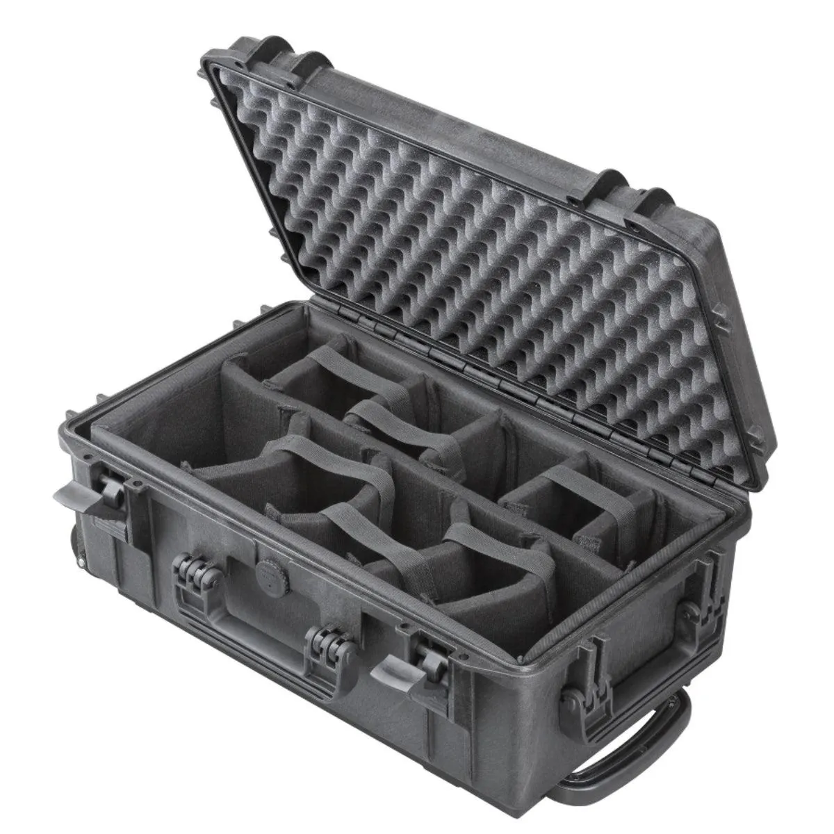 Proline | Camera Case - SP PRO 520 CAM TR Black Trolley Case with Padded Dividers
