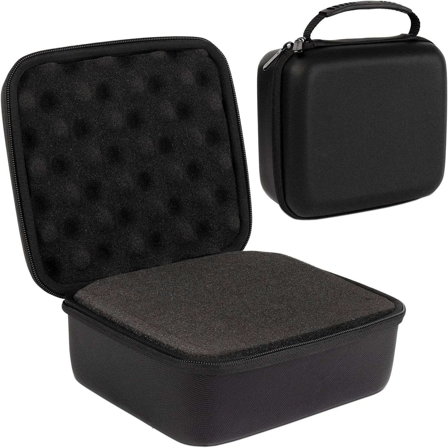 Protective Hard Case With Customizable Foam - Lightweight Hard Shell Case for Electronics, Cosmetic, Makeup & More - EVA Protection (7.5" x 6.5" x 3.75")