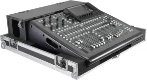 ProX XS-BX32CDHW ATA Digital Audio Mixer Flight Case for Behringer X32 Compact Console with Doghouse compartment and Caster wheels