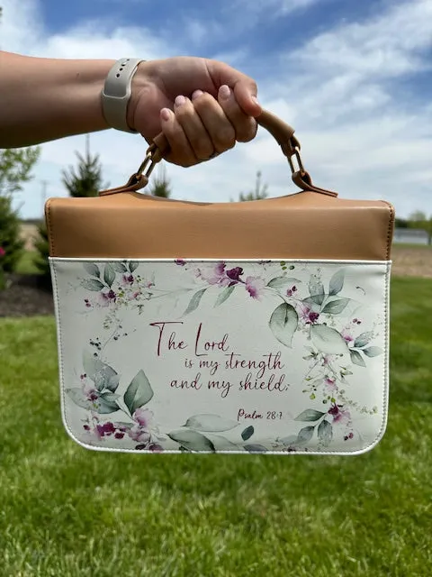 Purple Lavender Bible Carrying Case for Women