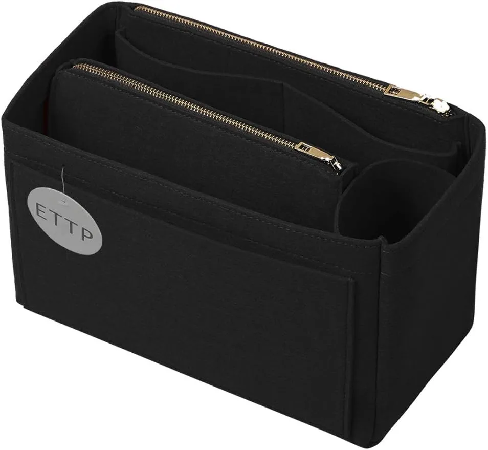 Purse Organizer, Felt Bag Organizer Insert Purse Organizer For LV Speedy, Neverfull, Tote, Handbag,Shaper 5 Sizes