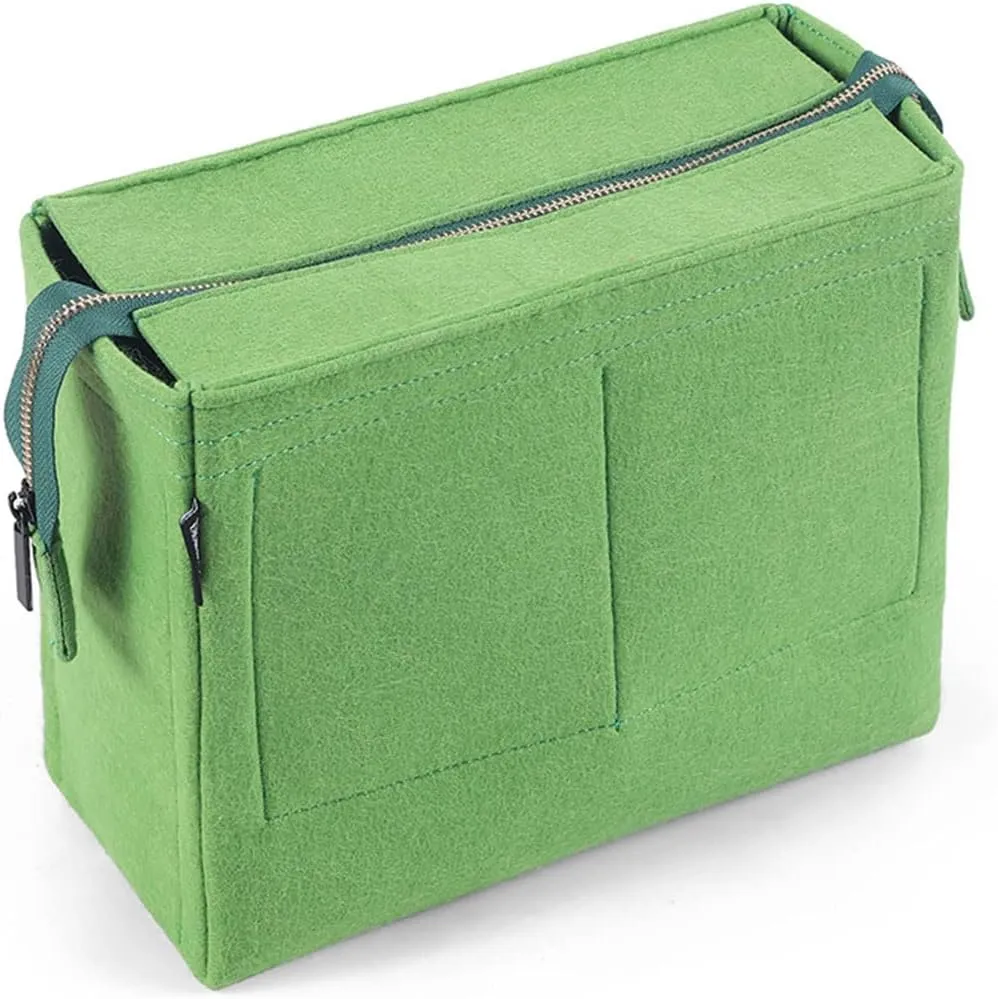 Purse Organizer Insert for shopping Large bag insert Organizer2086green-B