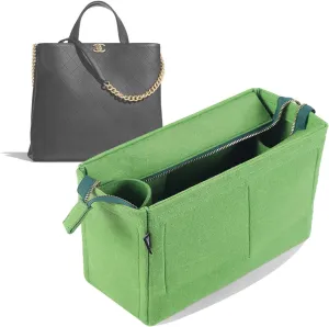 Purse Organizer Insert for shopping Large bag insert Organizer2086green-B