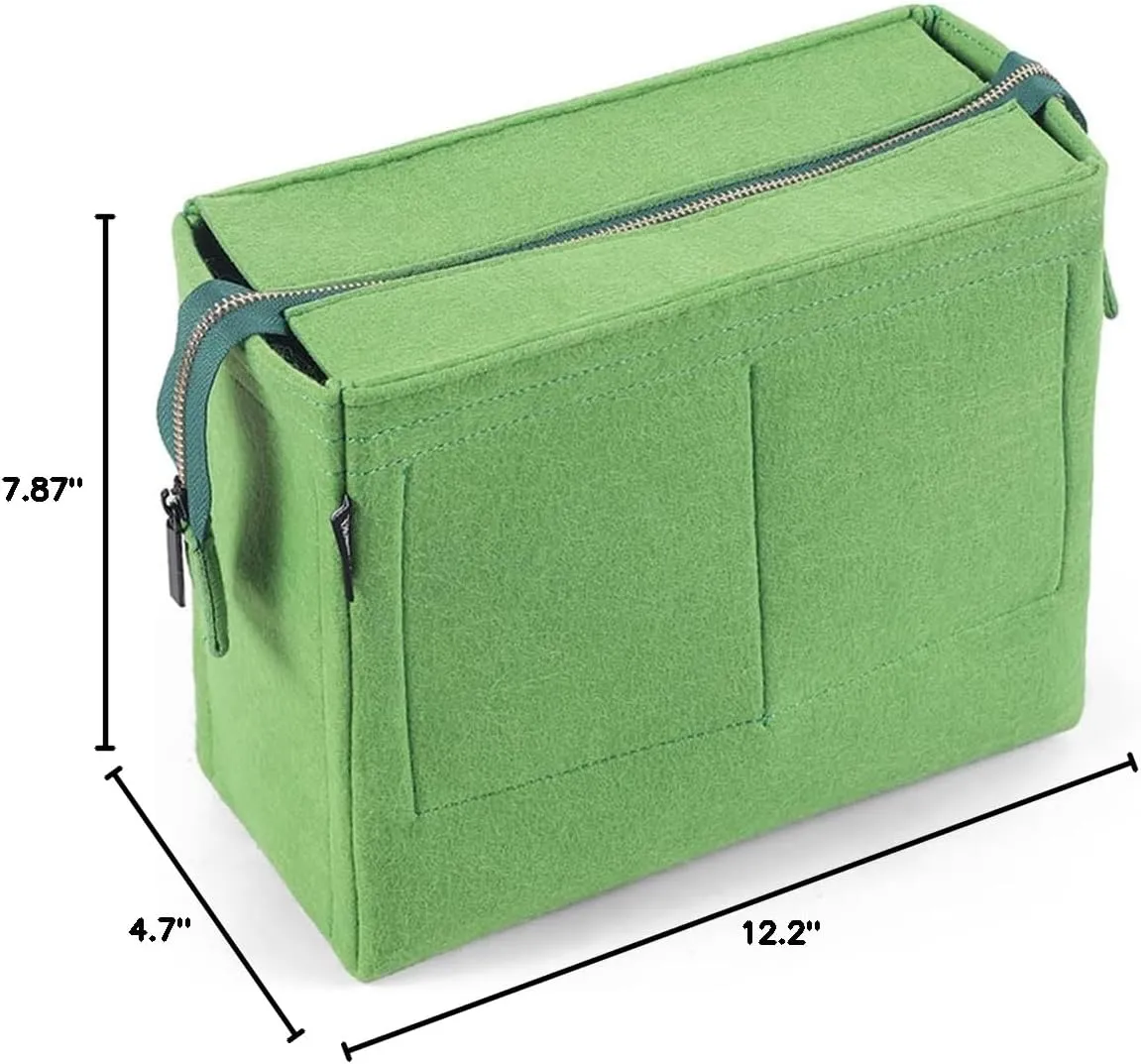 Purse Organizer Insert for shopping Large bag insert Organizer2086green-B